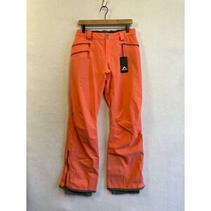 Strafe Outerwear Pika Pants Sunset Orange Womens L NWT Insulated‎ Ski Snowboard